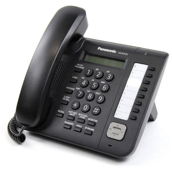 Panasonic KX-NT551 Telephone in Black Headset Store